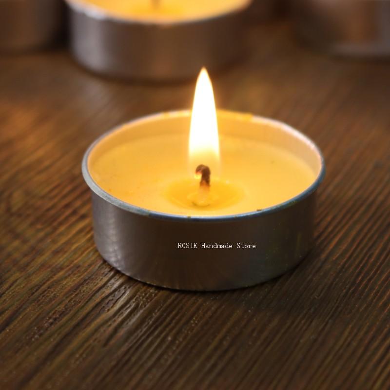 Candle Making Pot - Lege Thee Wax Cirkelvormige Aluminium Doos