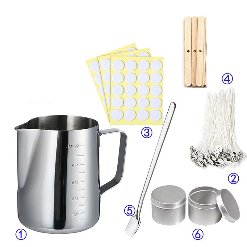 Candle Making Pot - Kaarsen maken benodigdheden Kit DIY kaarswas