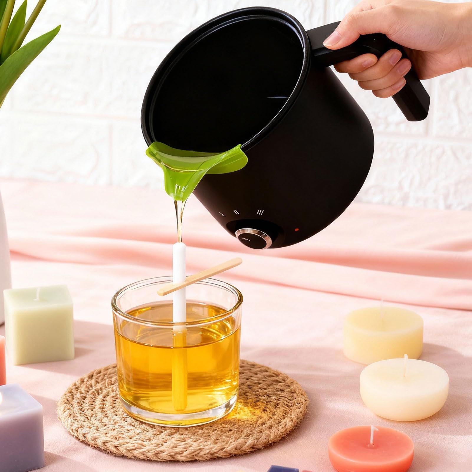 Candle Making Pot - EU 1.5L Wax Smeltkroes Kaarswas Smeltapparaat