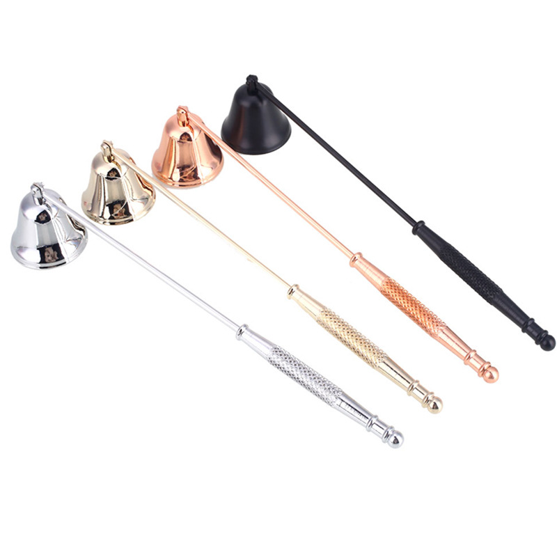Candle Making Kit Xmas - Bell-Vormige Kaars Brandblusser Legering Kaars Lont