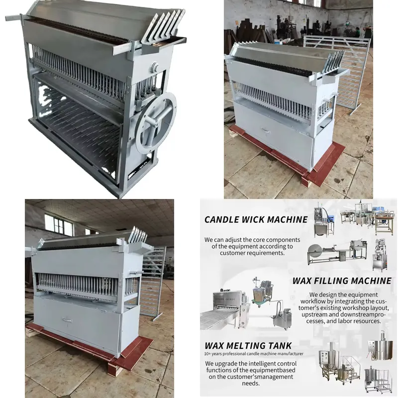 Candle Making Machine Price - Automatische wasgietmachine voor pilaar-/theelicht-/taperkaarsen, type 2026