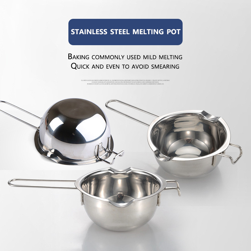 Candle Making Pot - Roestvrijstalen Wax Smeltkroes Lange Steel Geurkaars