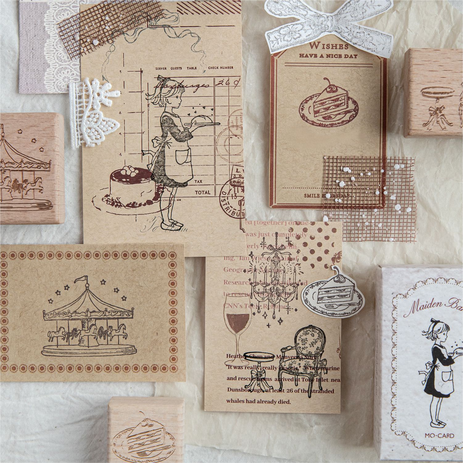 Candle Making Uk - Fontein Kaars Servies Retro Sprookje Houten
