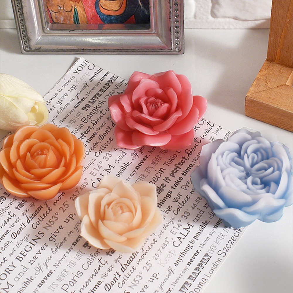 3D Rose Kaars Siliconen Mal Re - Candle Making Austin recensie en prijs