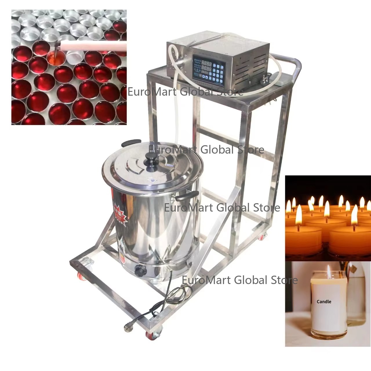 Industriële kaarswas vulmachin - Candle Making Machine Price recensie en prijs