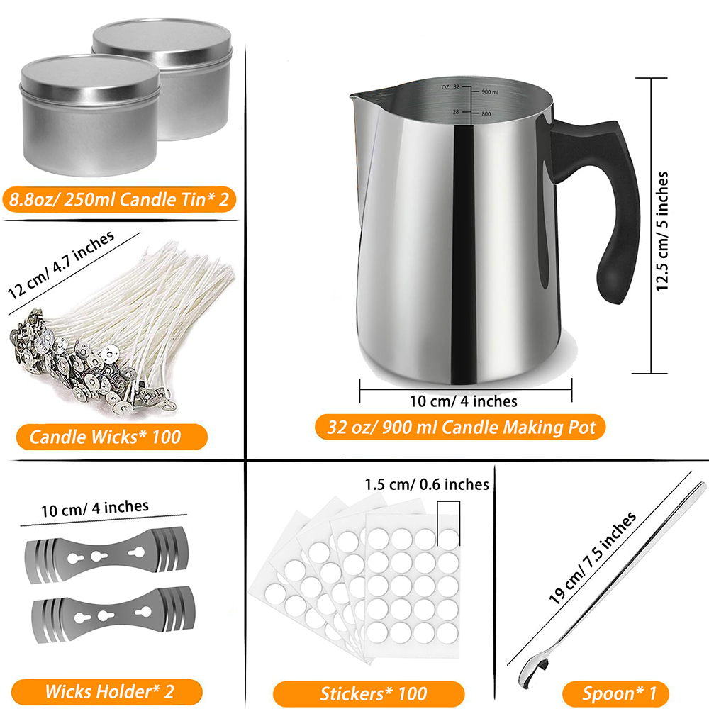 Starterset voor het maken van  - Candle Making Pot recensie en prijs