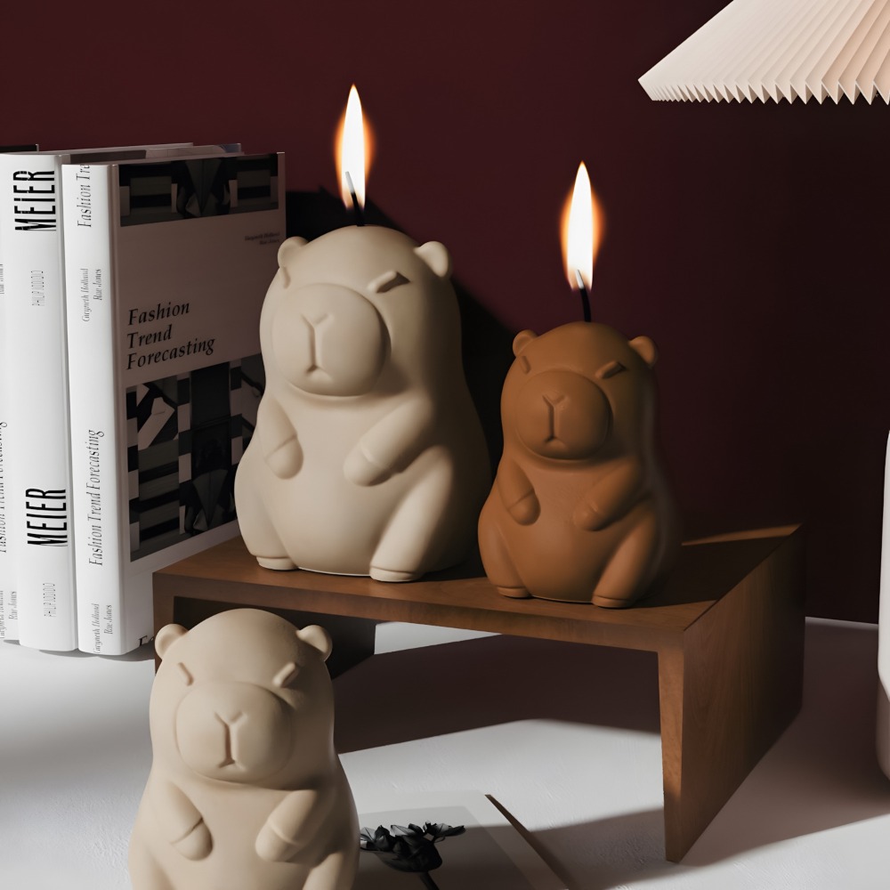 Staande Capibara geurkaars sil - Candle Making Ingredients recensie en prijs