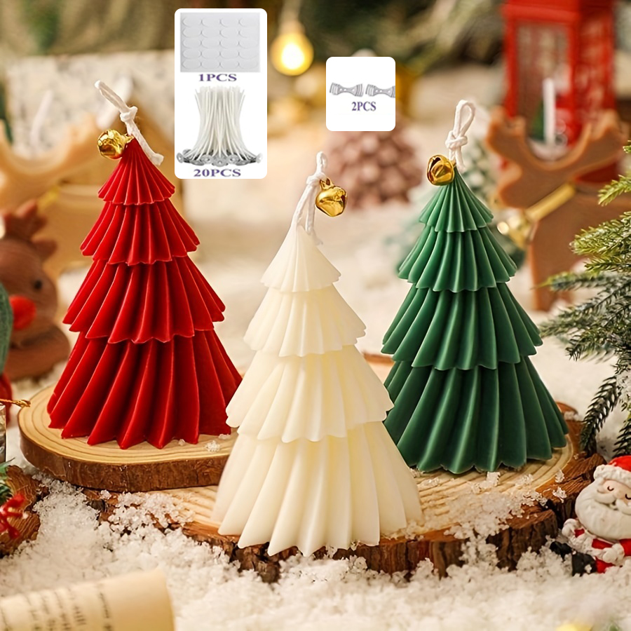 Kerstboom siliconen kaarsenmal - Candle Making Kit Xmas recensie en prijs