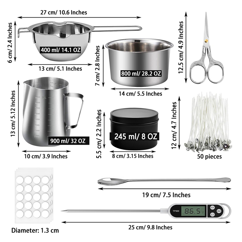 Glintmos DIY kaarsenmaakset me - Candle Making Pot recensie en prijs