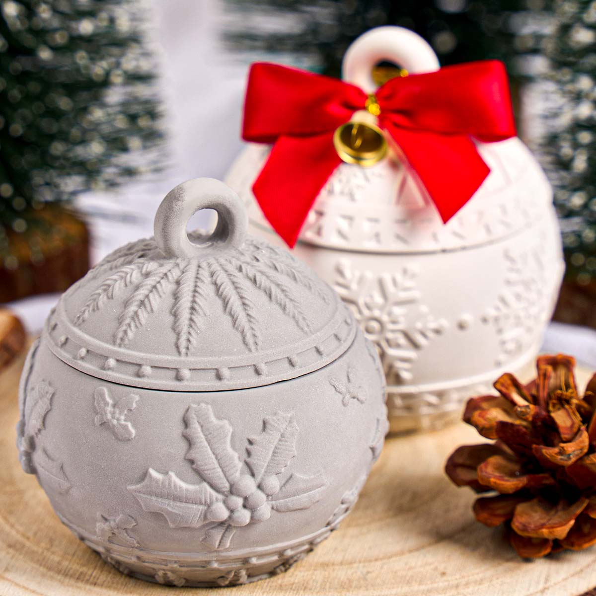 Kerst Relief Sneeuw Bessen Kaa - Candle Making Kit Xmas recensie en prijs