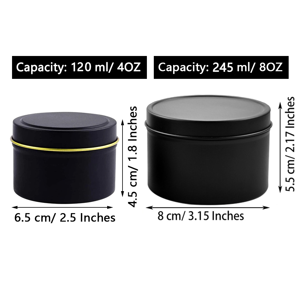 4oz/8oz Kaarsenblikken met dek - Candle Making Pot recensie en prijs