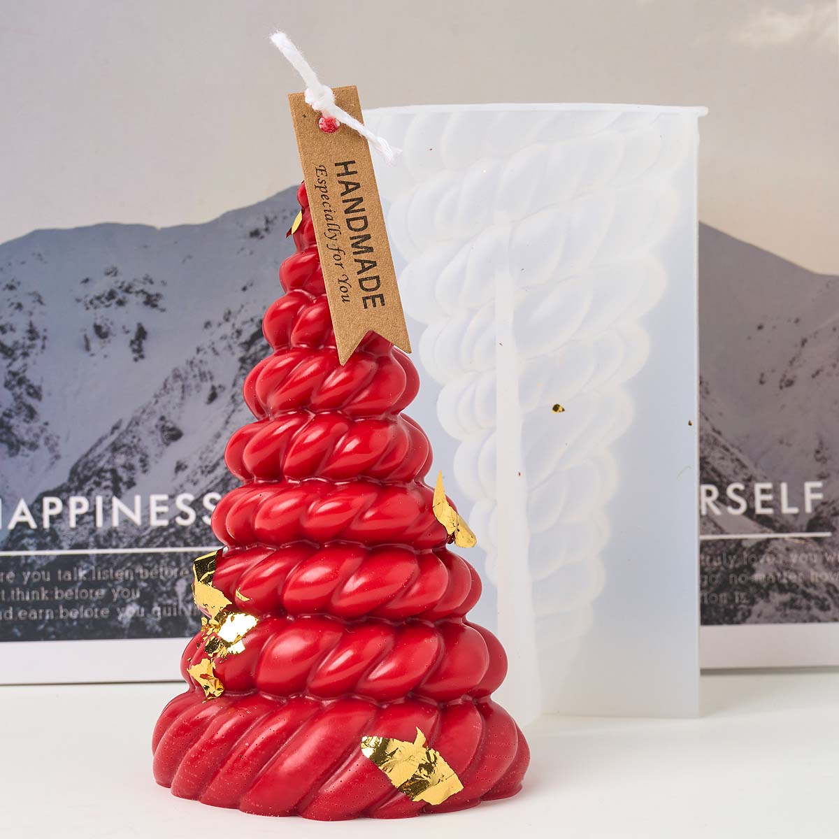 3D Henneptouw Kerstboom Silico - Candle Making Kit Xmas recensie en prijs