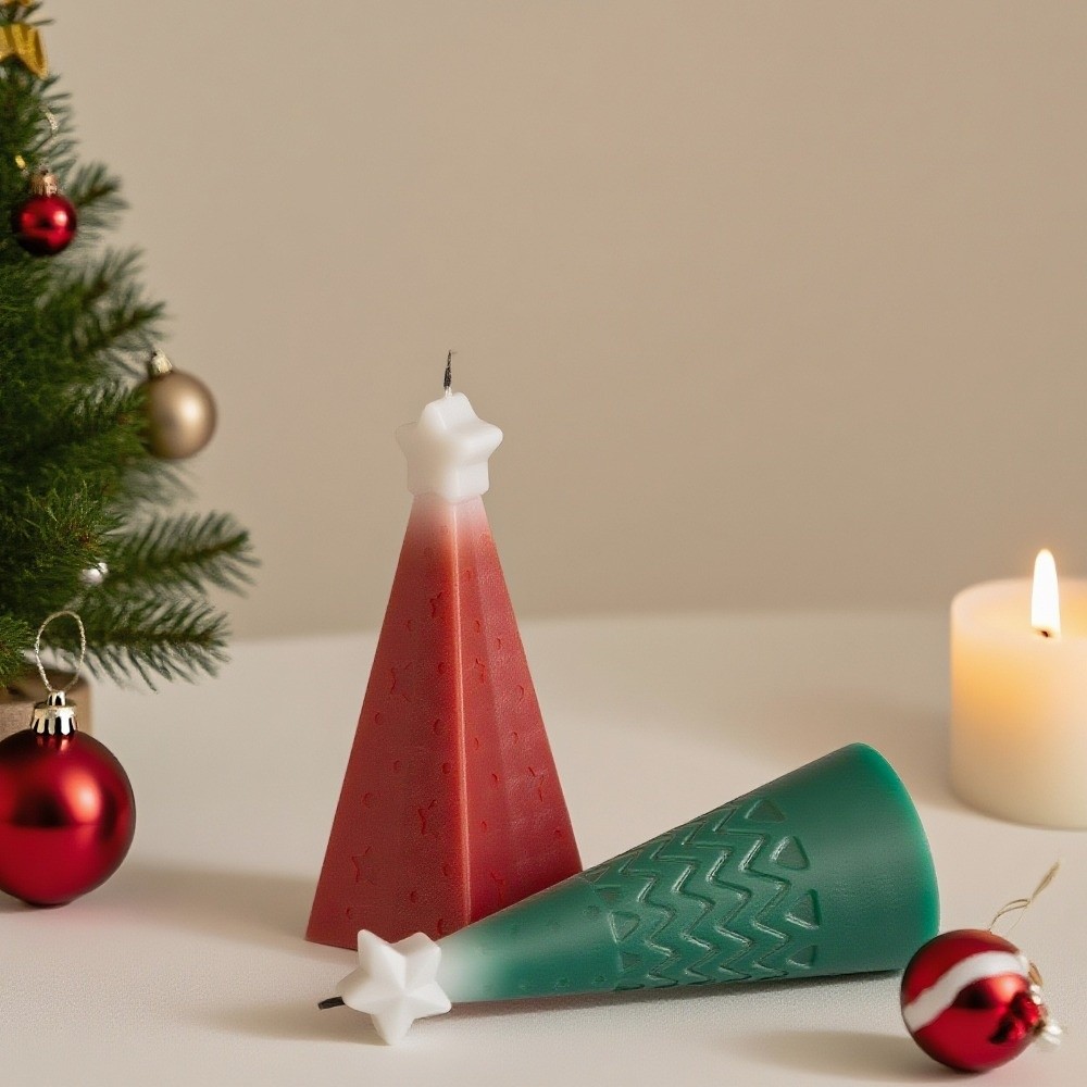 Siliconen Kerstkegel Kaars Sch - Candle Making Kit Xmas recensie en prijs