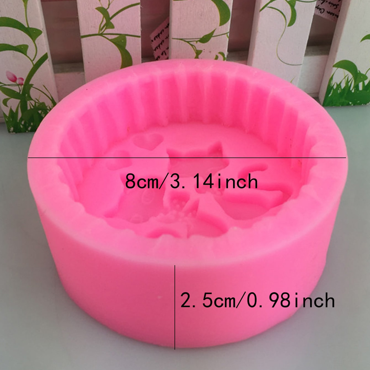 1-delige siliconen kattenvormi - Candle Making Ingredients recensie en prijs