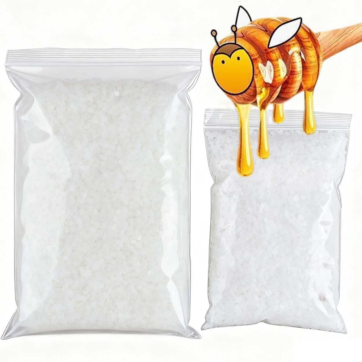 200g-1000g Witte Bijenwas Puur - Candle Making Ingredients recensie en prijs